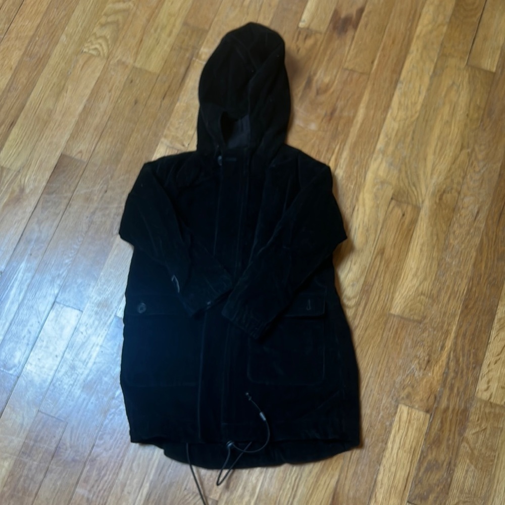 Caramel Women’s Black Corduroy Jacket Size 6